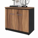 Ver imagem 2 de Balcão de Escritório 80cm 2 Portas com Chave Multimóveis CR25296