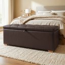 Ver imagem 1 de Puff Baú Cama 160cm Paris com Acento Confortável Yescasa