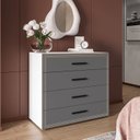 Ver imagem 1 de Cômoda 4 Gavetas Valência 