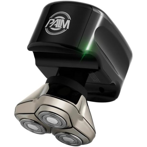 Barbeador Elétrico Skull Shaver com 3 Cabeças À Prova D'água