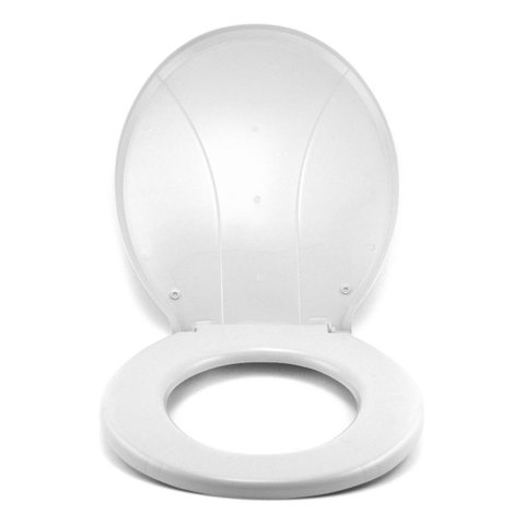 Assento Master Vaso Sanitário Universal Oval Branco