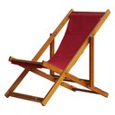 Ver imagem 1 de Espreguiçadeira Preguiçosa Dobrável Mel Sb-vermelho