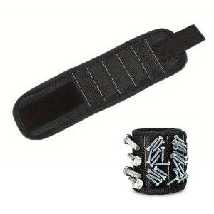 Pulseira Magnetico Ima Parafuso Pino Prego Broca Ferramenta Reparo Obra Construçao Eletricista Eletr