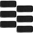 Ver imagem 1 de Jogo 6 Travessas Sushi 22x9cm Orgânico Preto Matte Cerâmica Porto Brasil