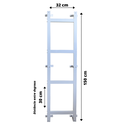 Ver imagem 4 de Escada de Alumínio tipo Marinheiro 1,50 m: Cinza