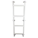 Ver imagem 2 de Escada de Alumínio tipo Marinheiro 1,50 m: Cinza