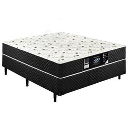 Cama Box Conjugado Casal Estrutura Ortopédica 138x188x44 - 1