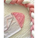 Ver imagem 2 de Toalha C/capuz Poliéster Estampada - Nobreza Rosa