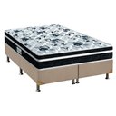 Ver imagem 1 de Cama Box Queen: Colchão Anatômico Probel D45/EP ProDormir Advanced Tech2000 Plus + Base CRC Suede