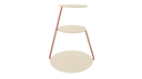 Ver imagem 1 de Mesa Lateral Industrial 3 Andares Cobre - Off White