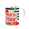 Caneca Floral Mães - que Sorte a Minha Ter Você como Mãe - 2