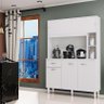 Cozinha Kit Duda 120 cm Branco – Poquema - 2