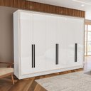 Ver imagem 1 de Guarda-Roupa 6 Portas 4 Gavetas Móveis Valência