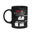 Ver imagem 1 de Caneca Flork Irmãos - Amor de Irmãos - Preta