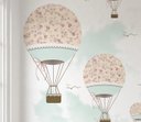 Ver imagem 2 de Papel de parede infantil balão rosa menina quarto de bebê PP09