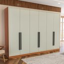 Ver imagem 1 de Guarda-Roupa 6 Portas 4 Gavetas Móveis Valência