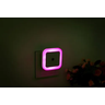 Luminária Abajur Led Infantil Luz De Emergência Night Light Rosa - 3