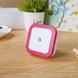 Luminária Abajur Led Infantil Luz De Emergência Night Light Rosa - 2