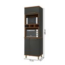 Ver imagem 3 de Torre Quente Munique 3 Portas 4 Prateleiras 6154.24 Chumbo - Indekes