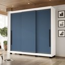 Ver imagem 1 de Guarda-Roupa 3 Portas de Correr 4 Gavetas Valência