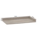 Ver imagem 2 de Tampo para Balcão Canto Reto 95cm Premium Luciane Móveis Quartzo Beige