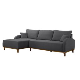 Sofá 3 Lugares com Chaise Lado Esquerdo 250cm em Linho Mercúrio - 2