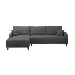 Sofá 3 Lugares com Chaise Lado Esquerdo 250cm em Linho Mercúrio - 4