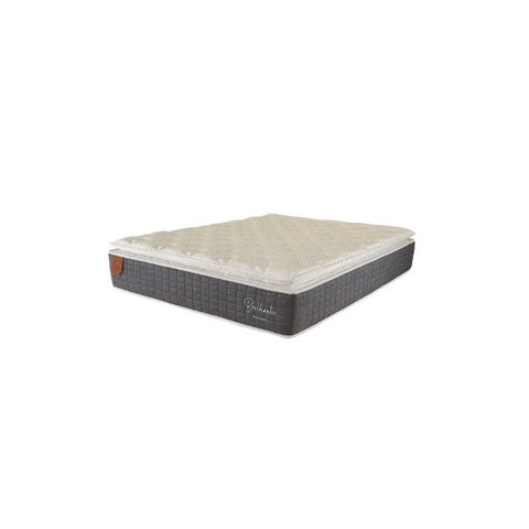 Conjunto: Box + Colchão Brilhante - Molas Ensacadas - Casal 138x188x68:suede Marrom