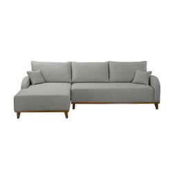 Sofá 4 Lugares com Chaise Lado Esquerdo 300cm em Linho Mercúrio - 4