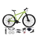 Ver imagem 1 de Bicicleta Aro 29 Absolute Nero 5 Câmbios Shimano 24v K7 Freios Hidráulicos Garfo Trava - Verde 17