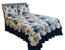 Ver imagem 6 de Kit 3 Pçs Cobre Leito Colcha Casal King Belize