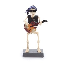 Caveira Roger Decorativa com Som e Movimento 35cm Halloween - 3