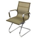 Ver imagem 1 de Cadeira Eames Telinha Fixa Cobre Cromada - 29081