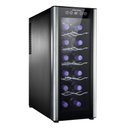 Ver imagem 1 de Adega Climatizada Electrolux 12 Garrafas Acb12 Alumínio Escovado Preto Bivolt