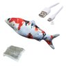 Brinquedo Interativo Para Gatos Peixe Elétrico Usb Catnip - 1