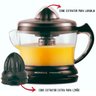 Espremedor de Suco Laranja Limão Mondial Premium Preto 127v - 4