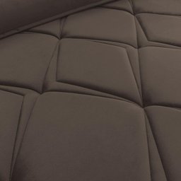 Sofá Retrátil/reclinável França 300cm Suede Velut com Molas no Assento - King House - 6