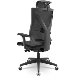 Cadeira Darix X+ Slider Braços 3d Pu Plaxmetal Nacional Revestida - Poliéster Preto - 3