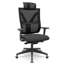 Ver imagem 1 de Cadeira Darix X+ Slider Braços 3d Pu Plaxmetal Nacional Revestida - Poliéster Preto