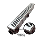 Ver imagem 4 de Ralo 6cm X 50cm Aluminio Diagonal com Tela Col Marrom