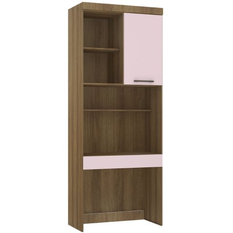 Bancada de Estudos Modulada 90cm 1 Porta e 1 Gaveta Paris Luciane Móveis