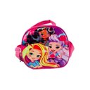 Ver imagem 3 de Kit Mochila Infantil com Rodinhas Meninas Princesas Bolsa Escolar Estojo e Lancheira Térmica Rosa