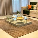 Ver imagem 5 de Tapete Carpete Elegante Trama 2,00 X 2,50 Titulos Cor Marrom