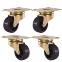 Ver imagem 1 de 4 Rodizio Giratório para Freezer Zamac 41mm Roda Nylon 500kg