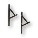 Ver imagem 1 de Braço Suporte Janela Maxim Ar Alumínio 30cm Marrom