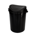 Ver imagem 1 de Lixeira Redonda Multiuso Basculante Capacidade 12 Litros Cor Preto Durín