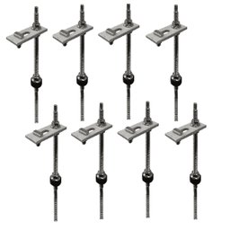Estrutura Suporte Fixa Placa Painel Solar Alumínio Inox Telha Fibrocimento Ondulada Viga Madeira Per - 1