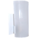 Ver imagem 1 de Arandela Calha de Parede C/lente de Polimero Random:liso Fosco/branco/110/220