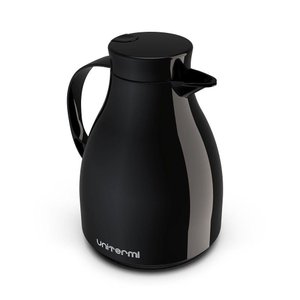 Garrafa Térmica Bule C- Gatilho 1,0 Litro Café - Preto