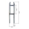 Pux Alca Dupla Memphis 600mm - 3